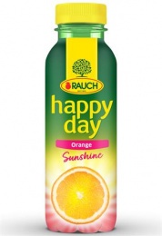 Gyümölcsnektár, 25%, 0,33 l, RAUCH "Happy day", narancs