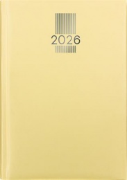 Naptár, tervező, A5, heti, DAYLINER, "MyPastel", sárga